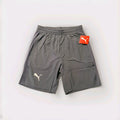 NWT Puma Flex Woven Shorts Mens Medium Gray Inner Spandex Liner PMA45010