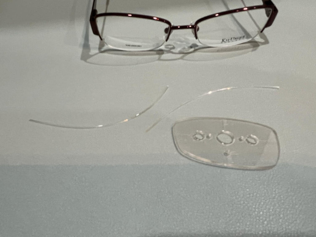 KAY UNGER New York EYEGLASSES FRAME K169  52-18-135 FR Bur  NEW AUTHENTIC6