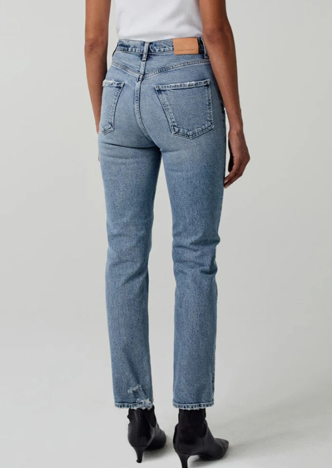 NWT CITIZENS OF HUMANITY Sabine High Rise Straight Leg Jeans Denim sz 27 GOOP1