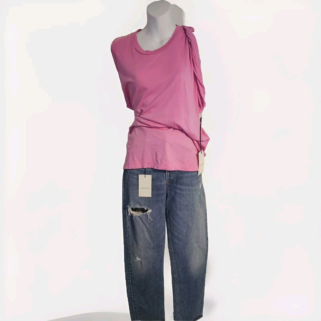 Citizens Of Humanity Full Outfit Sabine High Rise St Jeans Sz 27 & Misha Tank Sm0