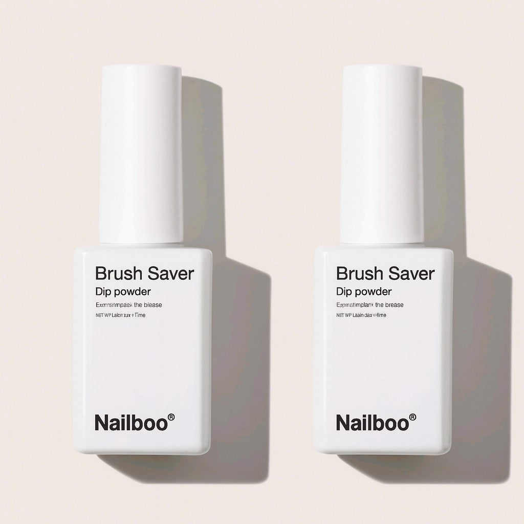 2 Nailboo Brush Saver Dip Powder - Cleaner - 15mL Ea 0