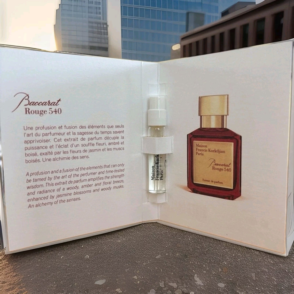 3 × Maison Francis Kurkdjian Baccarat Rouge 540 Eau de Parfum Sample - 2ml