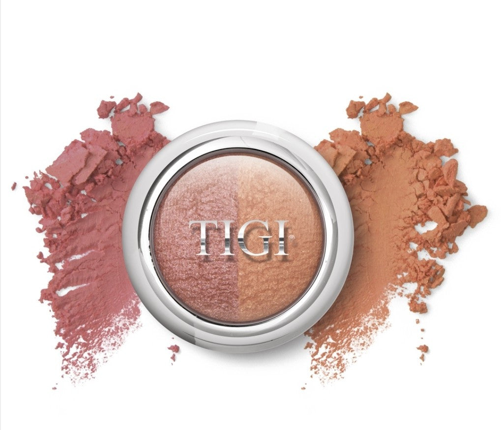 TIGI Professional Cosmetics Glow Blush Lovely Duo .07 oz2