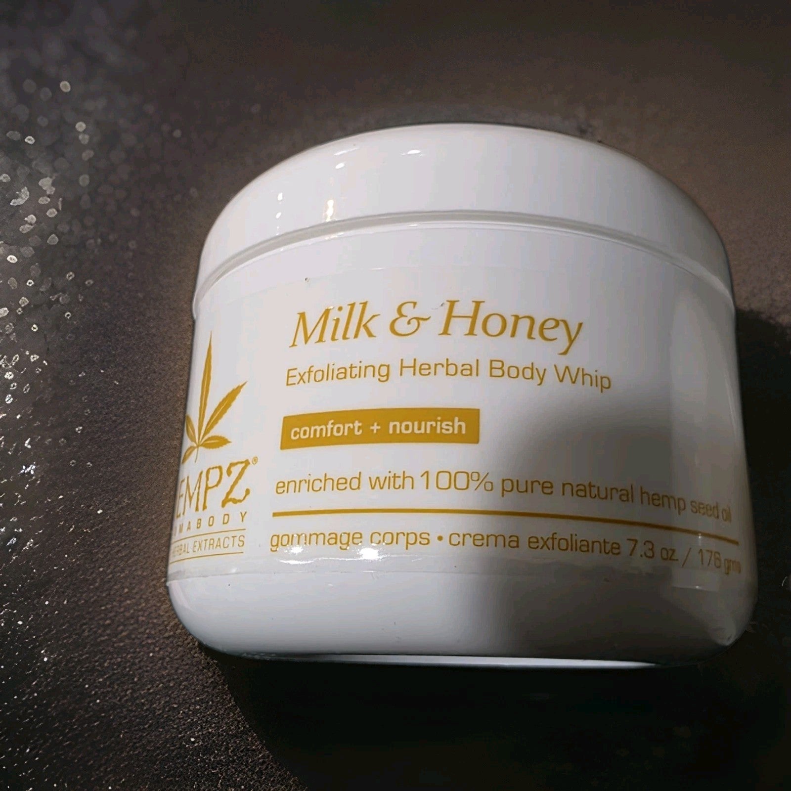 Hempz Milk & Honey Exfoliating Herbal Body Whip 7.3 oz 2 Pack Rare Discontinued