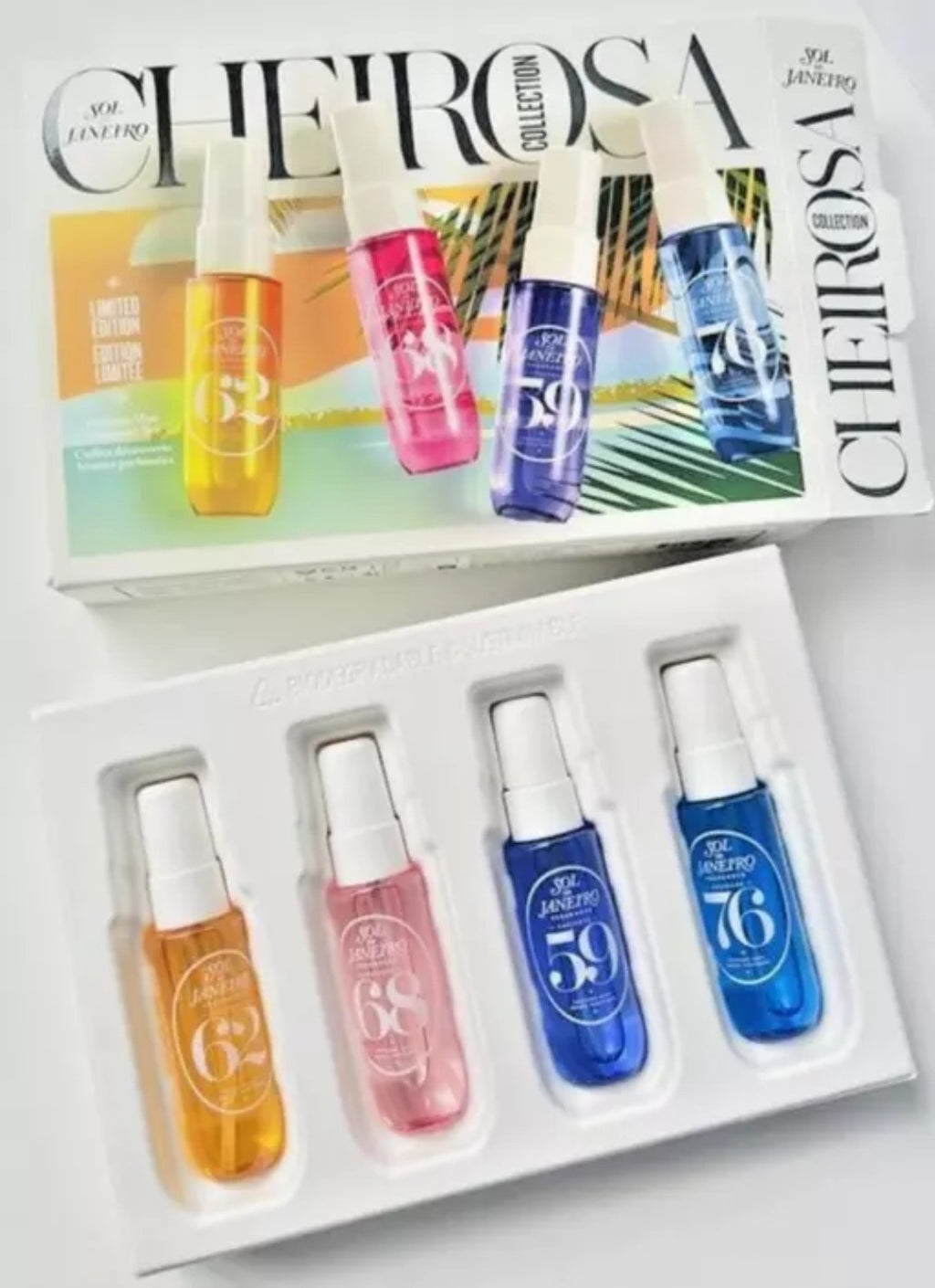 Sol de Janeiro Cheirosa Perfume Mist - 4Pcs Set 68, 62, 76, 59 - 1fl.oz Each NIB1