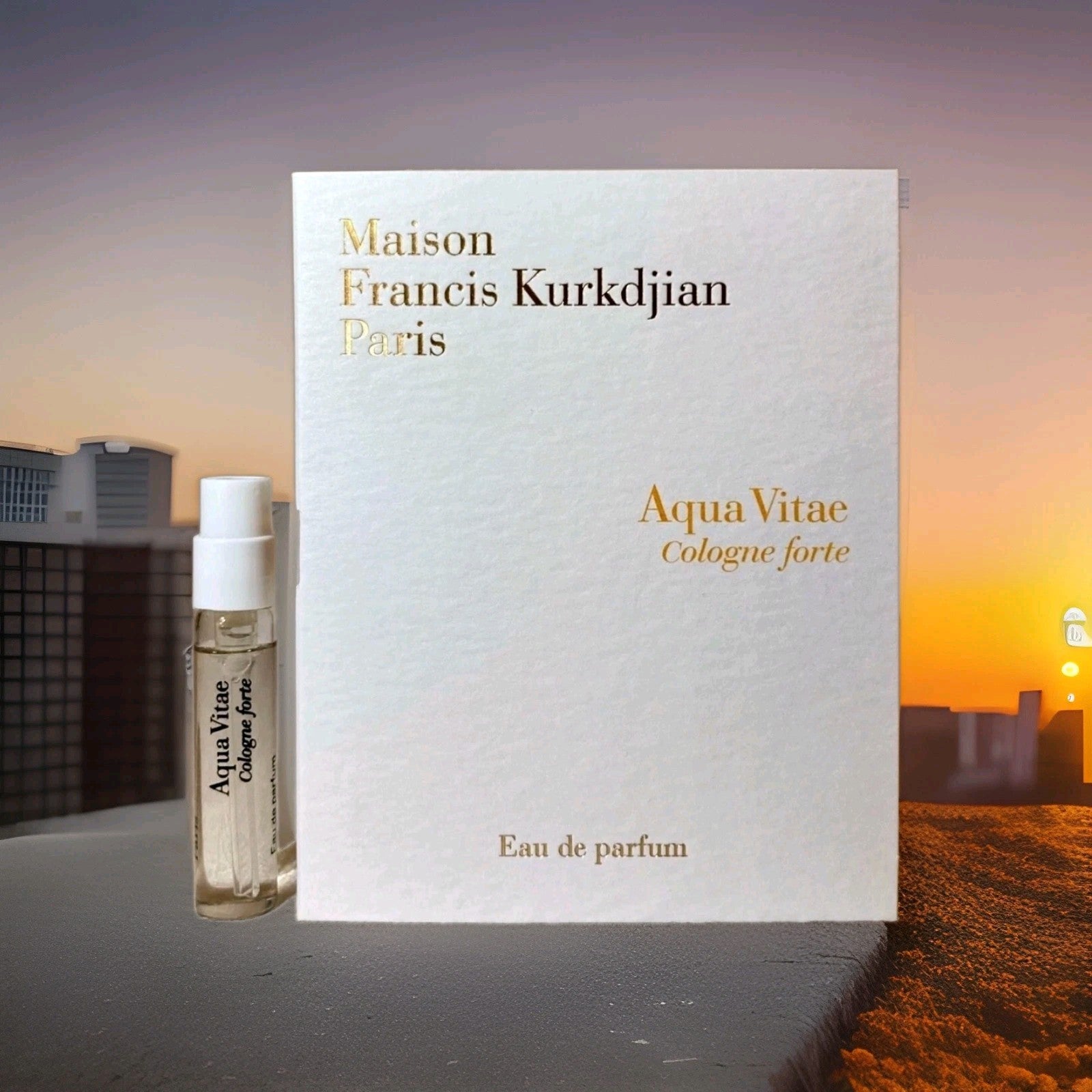 Maison Francis Kurkdjian Aqua Vitae Cologne Forte EDP Sample Spray .06oz, 2ml