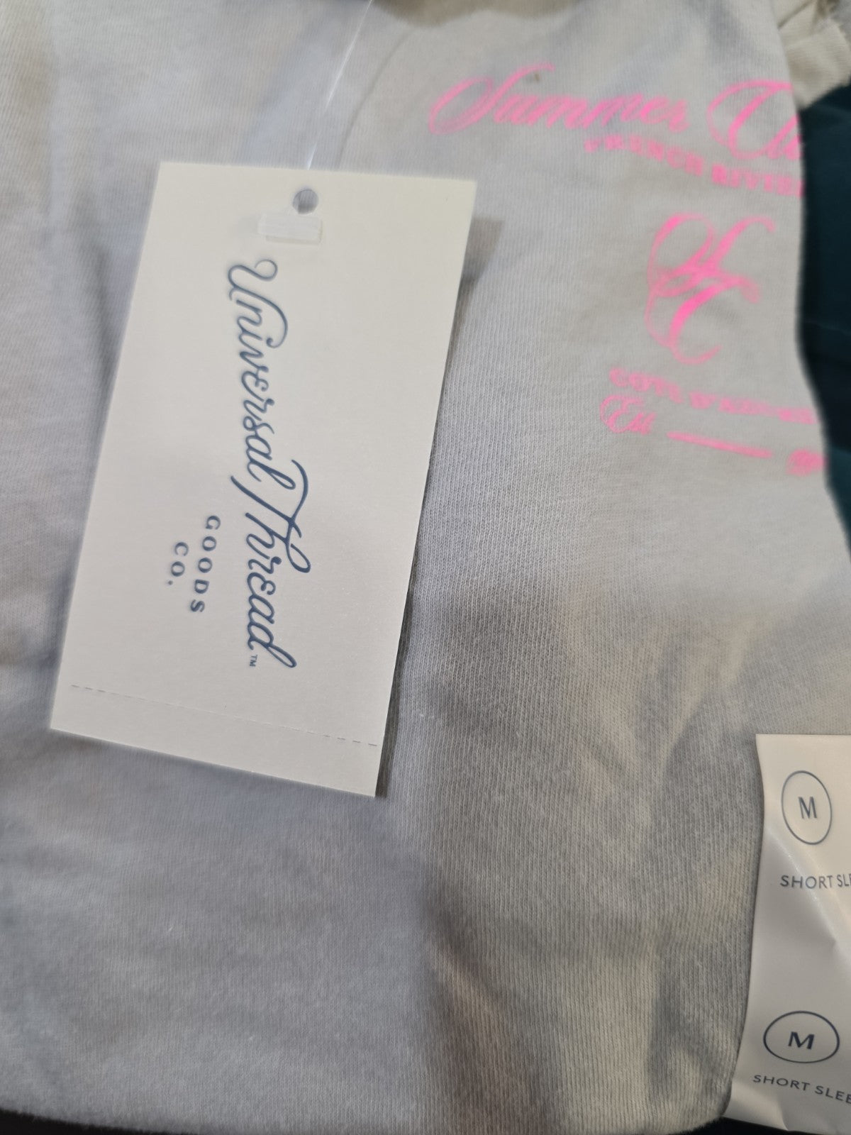 Lot of 5 Universal Thread Women’s Summer Classique French Riviera T-Shirts M NWT