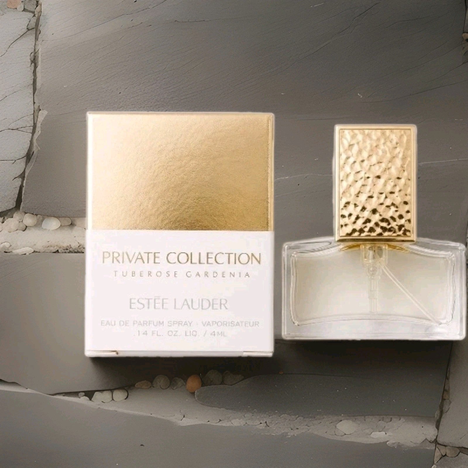 Estee Lauder Private Collection TUBEROSE GARDENIA EDP Parfum .14 oz/4ml NIB!