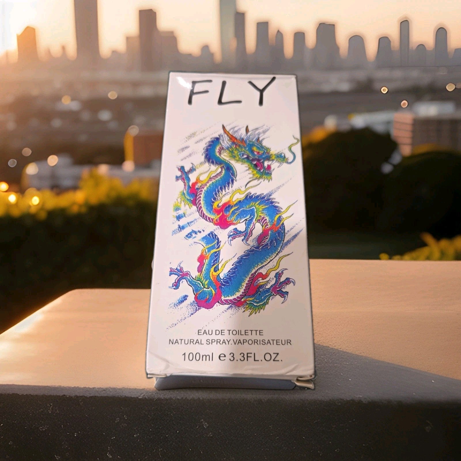 FLY Dragon 3.3 oz Eau de Toilette Spray Rare Discontinued Fragrance New Box