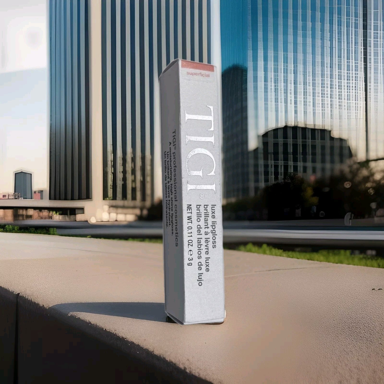 TIGI Cosmetics Luxe Lipgloss Superficial .11 oz Lip  Gloss SHIMMER 1