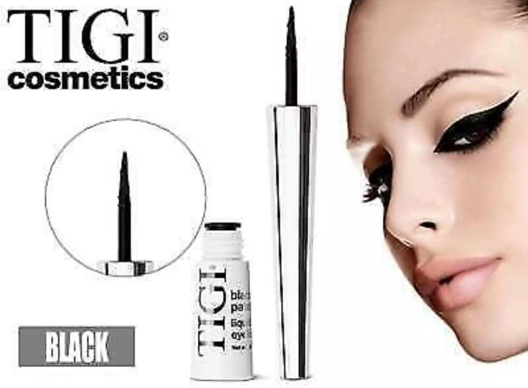 TIGI Black Patent Liquid Eyeliner for Women Black .08Oz  Full Size1