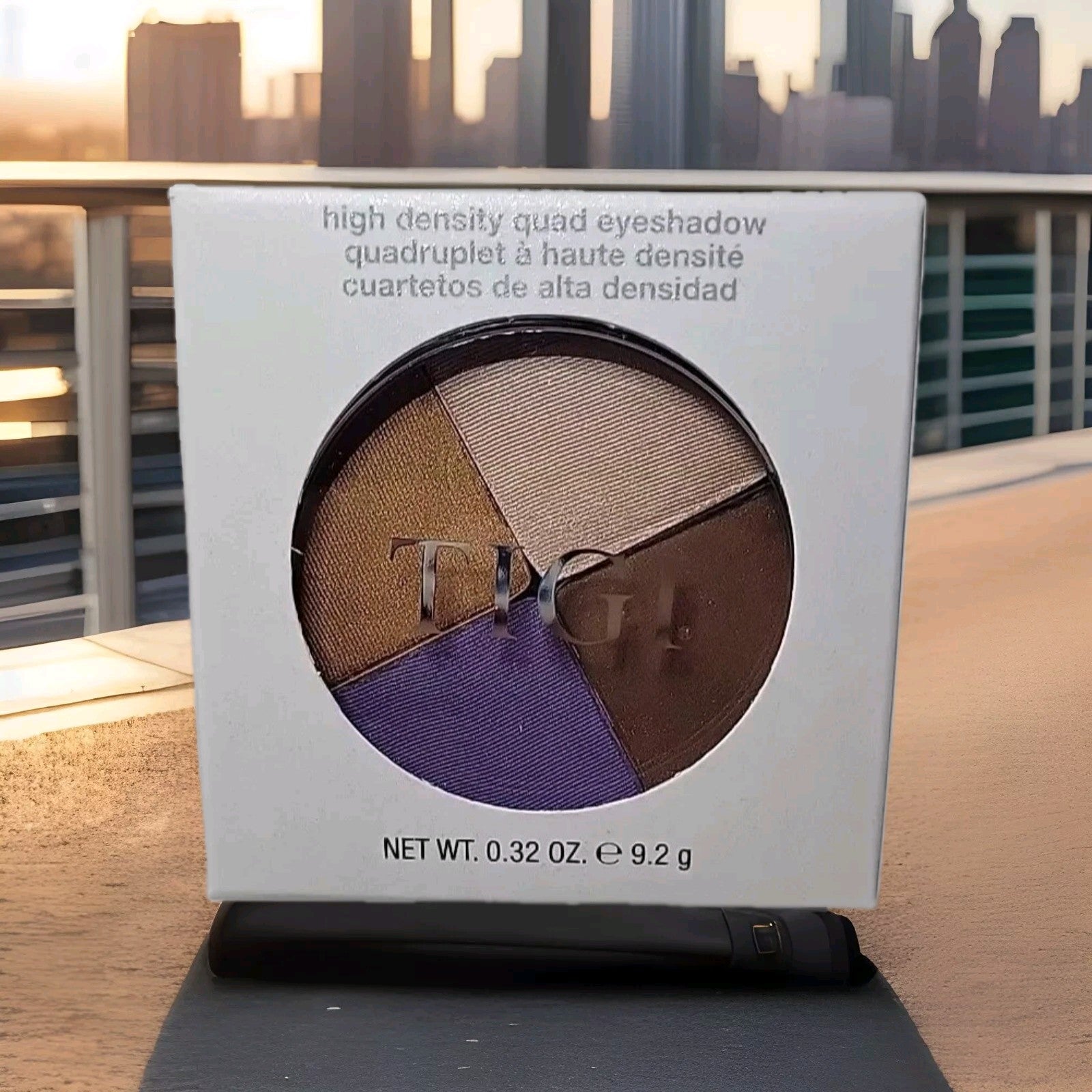 TIGI High Density Eyeshadow Posh Quad Pallette .32 oz New Cosmetic Shadow 0