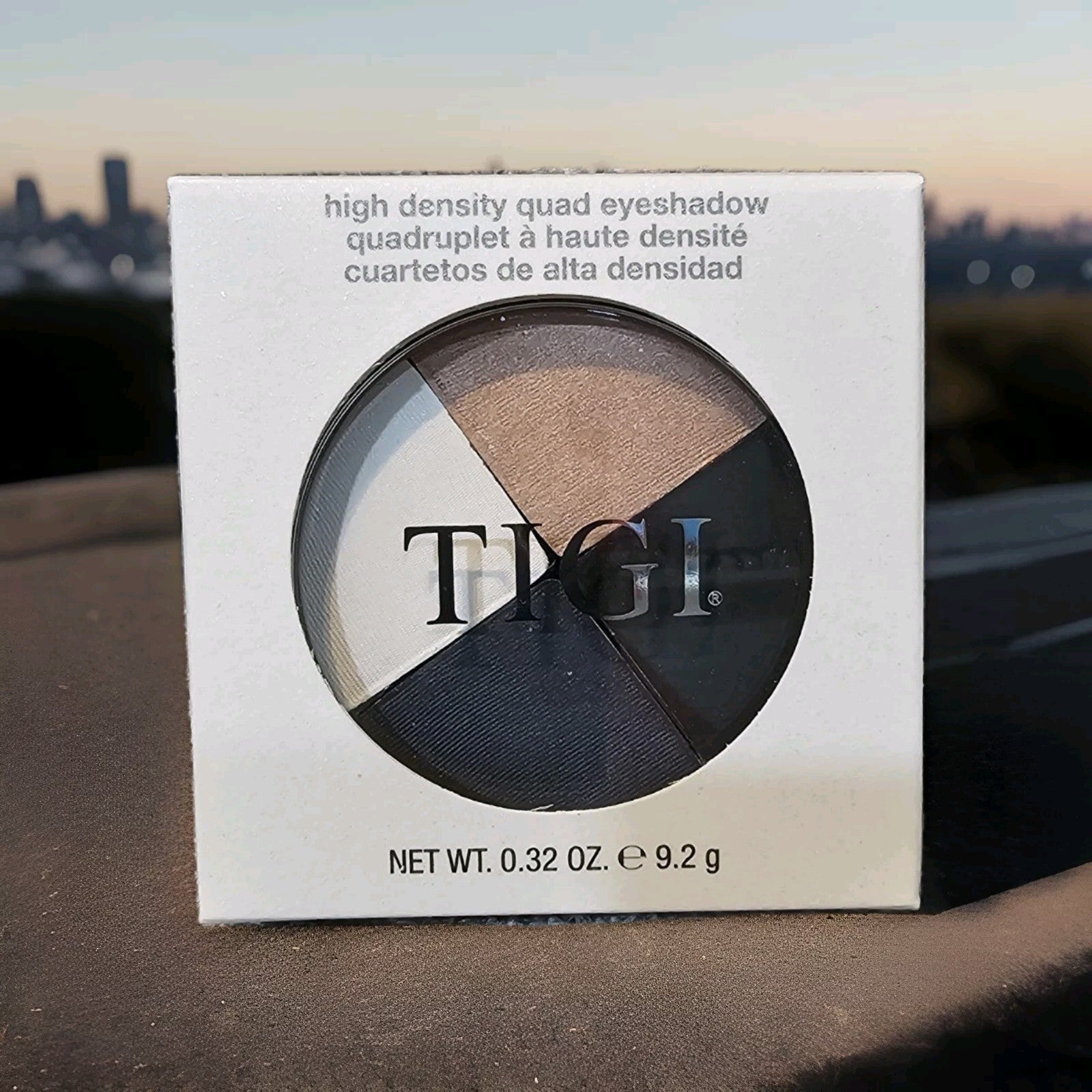 TIGI High Density Eyeshadow Quad Prostars Smoky Hot  .32 oz New Cosmetic Shadow 0