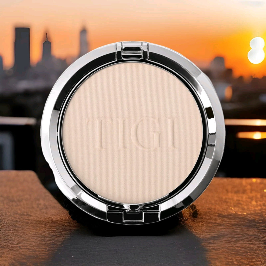 TIGI Cosmetics Powder Foundation Pure 0.37 Ounce New 0