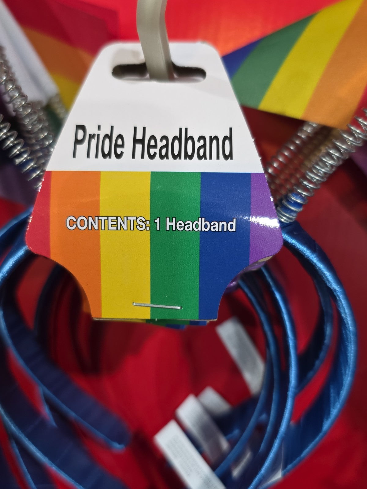 42 Pc Pride Party Favor Lot Glasses Bracelets Headbands Pins Rainbow LGBTQ New