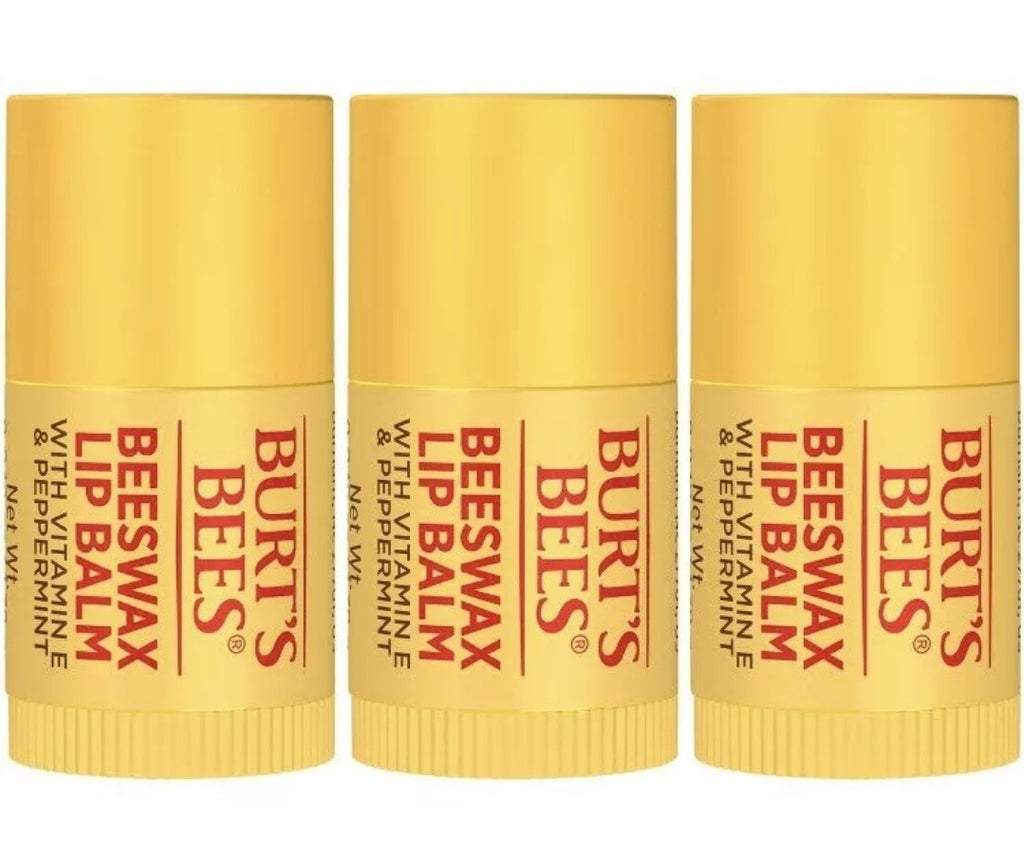 2 packs Burt's Bees Bee My Friend 3pc Mini Lip Balms Beeswax 1.38g Valentines3