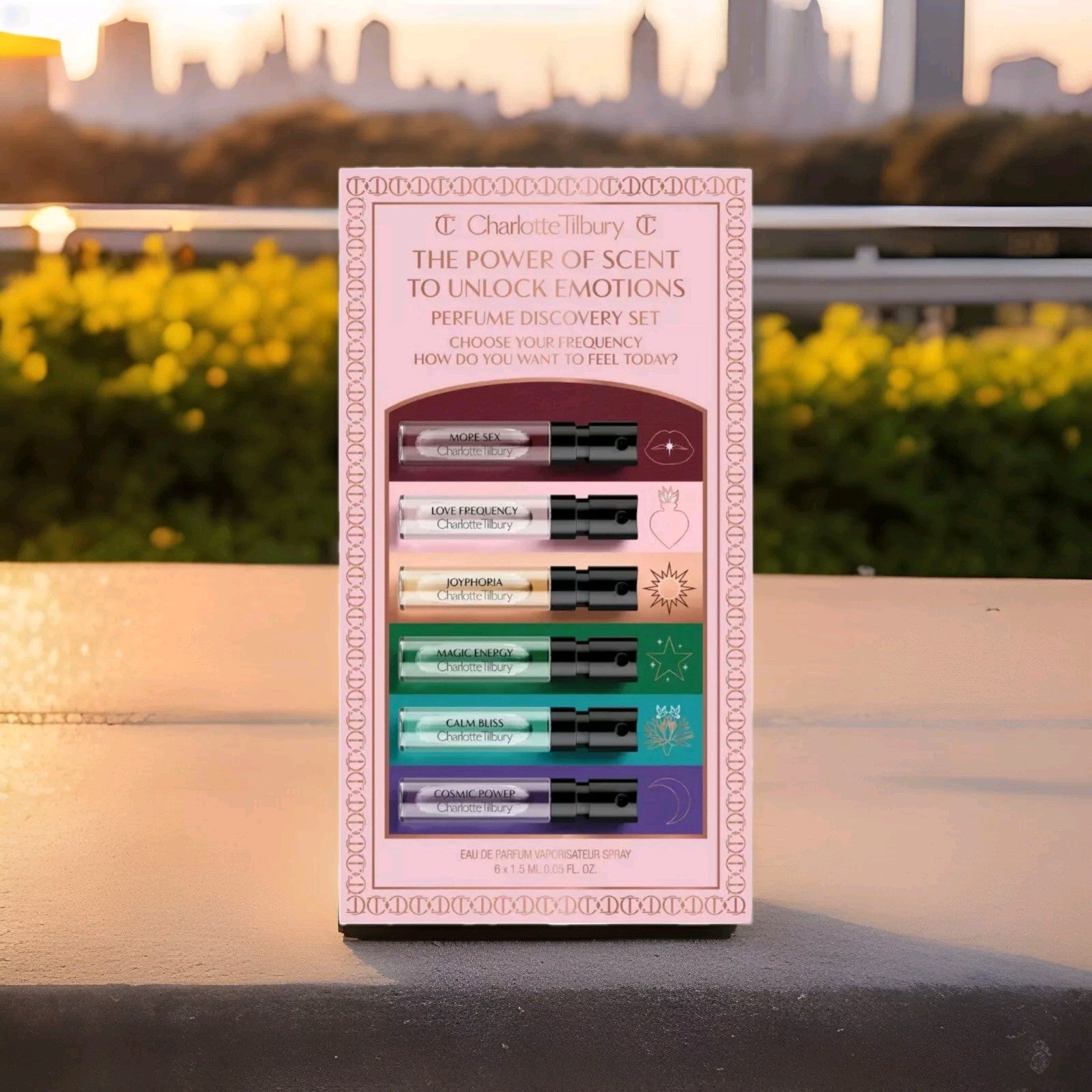 Charlotte Tilbury The Power Of Scent To Unlock Emotions Perfume Discovery Set 60