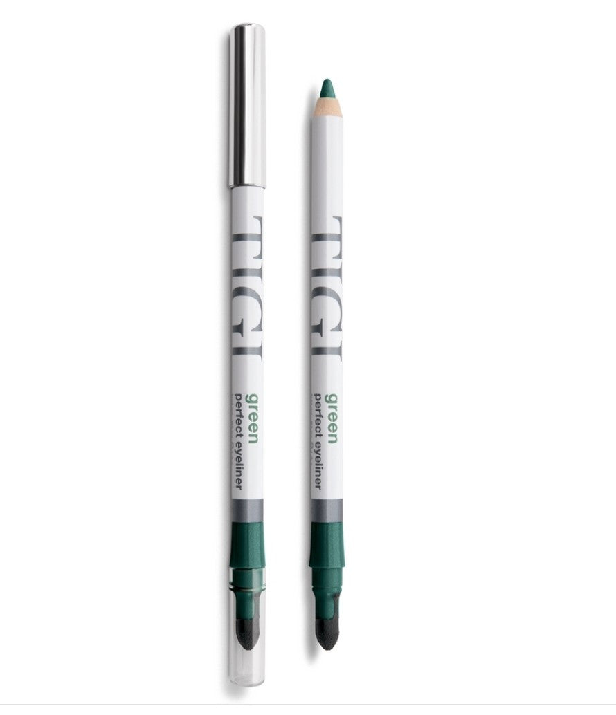 2 TIGI Cosmetics Perfect Eyeliner, Green 0.04 Ounce Ea Dual End 0