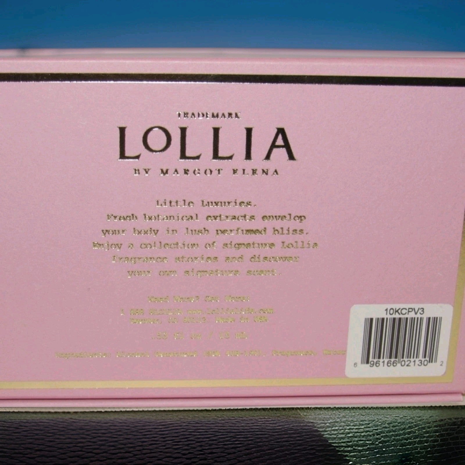 Lollia Little Luxuries Margot Elena 4pc Mini Eau de Parfum Gift Set Wish Relax