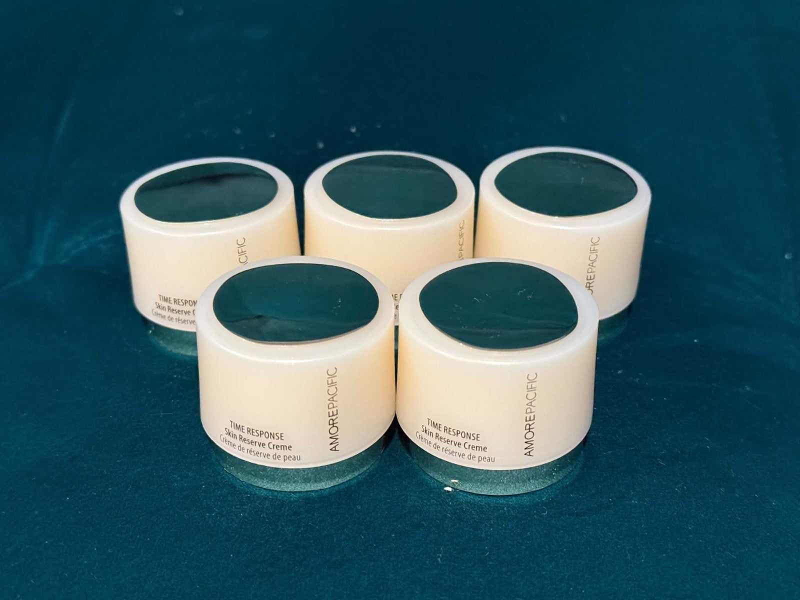 Lot Of 5 AMORE PACIFIC Time Response Skin Reserve Creme 8ml Ea Sample Travel