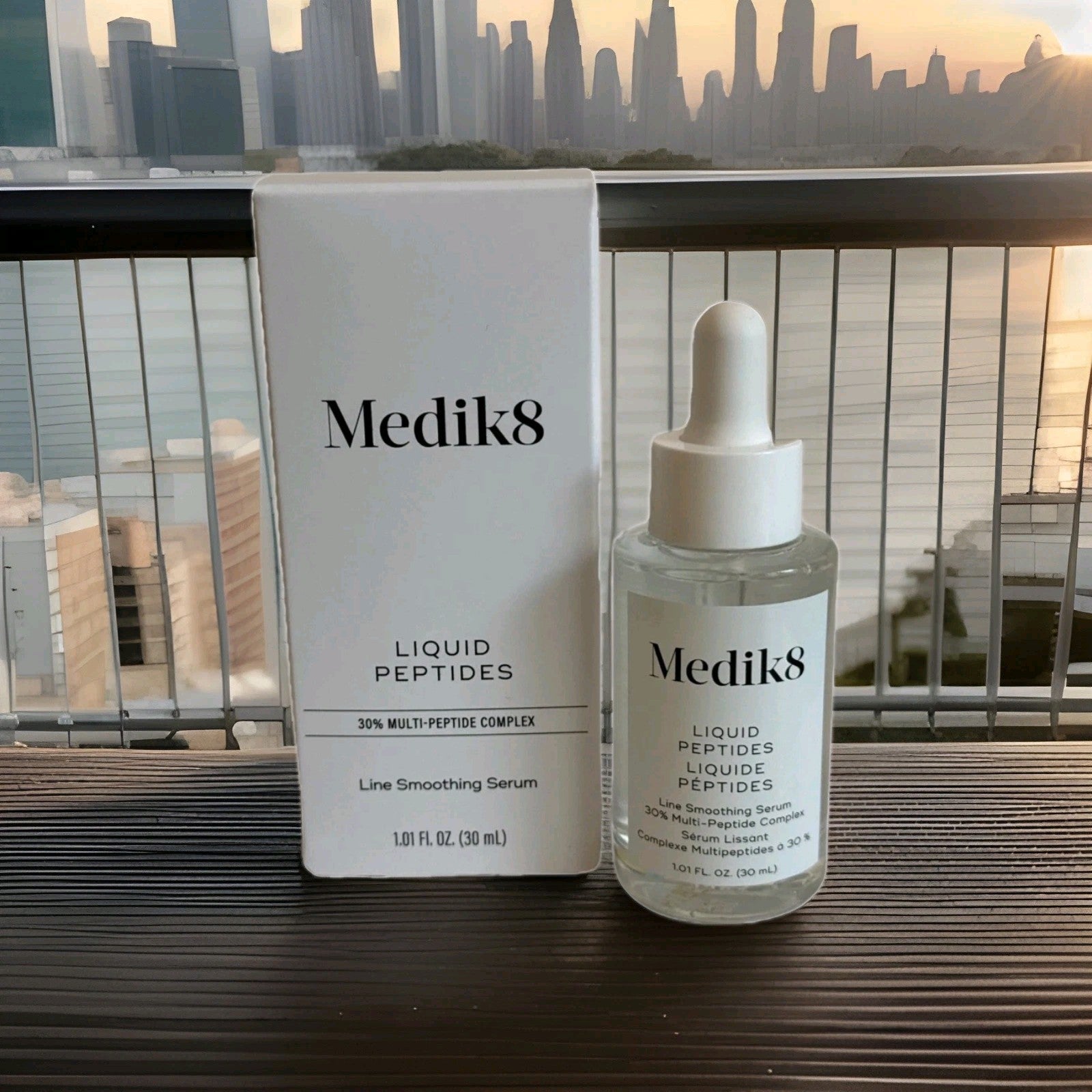 Medik8 Liquid Peptides Serum 30 ml 1 oz Full Size NIB