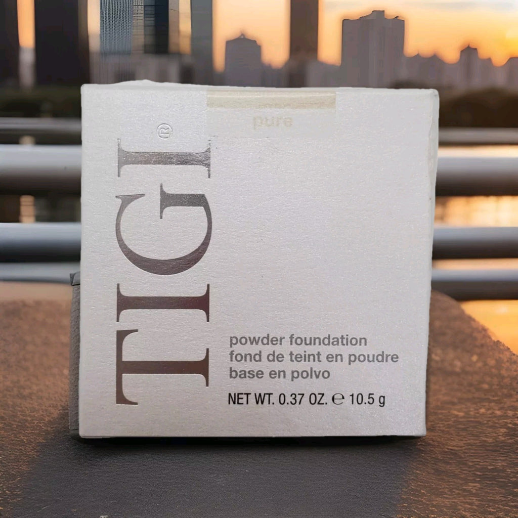 TIGI Cosmetics Powder Foundation Pure 0.37 Ounce New 1