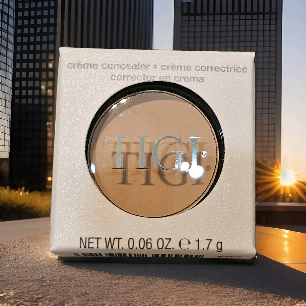 TIGI Professinal Cosmetics Creme Concealer, Light, 0.06 Oz New Build Coverage 0