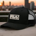 FILA Men's Embroidered Logo Snapback Trucker Hat Cap Mesh NEW with Tags Black ⚫️