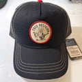 True Religion Buddha Red/Blue/ White Snapback Adj Trucker Hat One Size NWT0