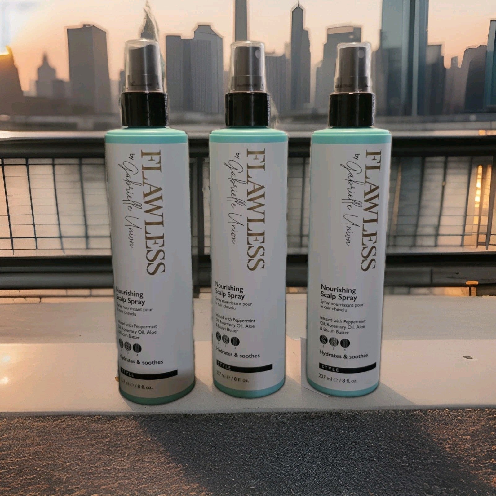 Flawless by Gabrielle Union Nourishing Scalp Spray 8 oz – 6 Pack