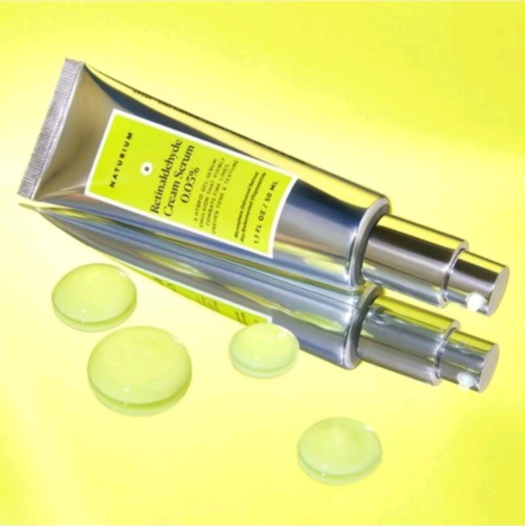 Naturium Retinaldehyde Cream Serum 0.05% 1.7 fl oz Anti-Aging Face Treatment NIB
