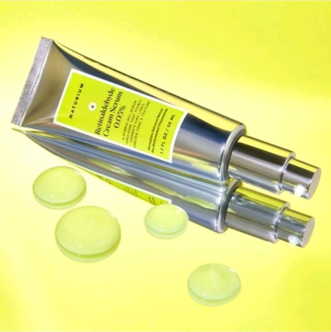 Naturium Retinaldehyde Cream Serum 0.05% 1.7 fl oz Anti-Aging Face Treatment NIB