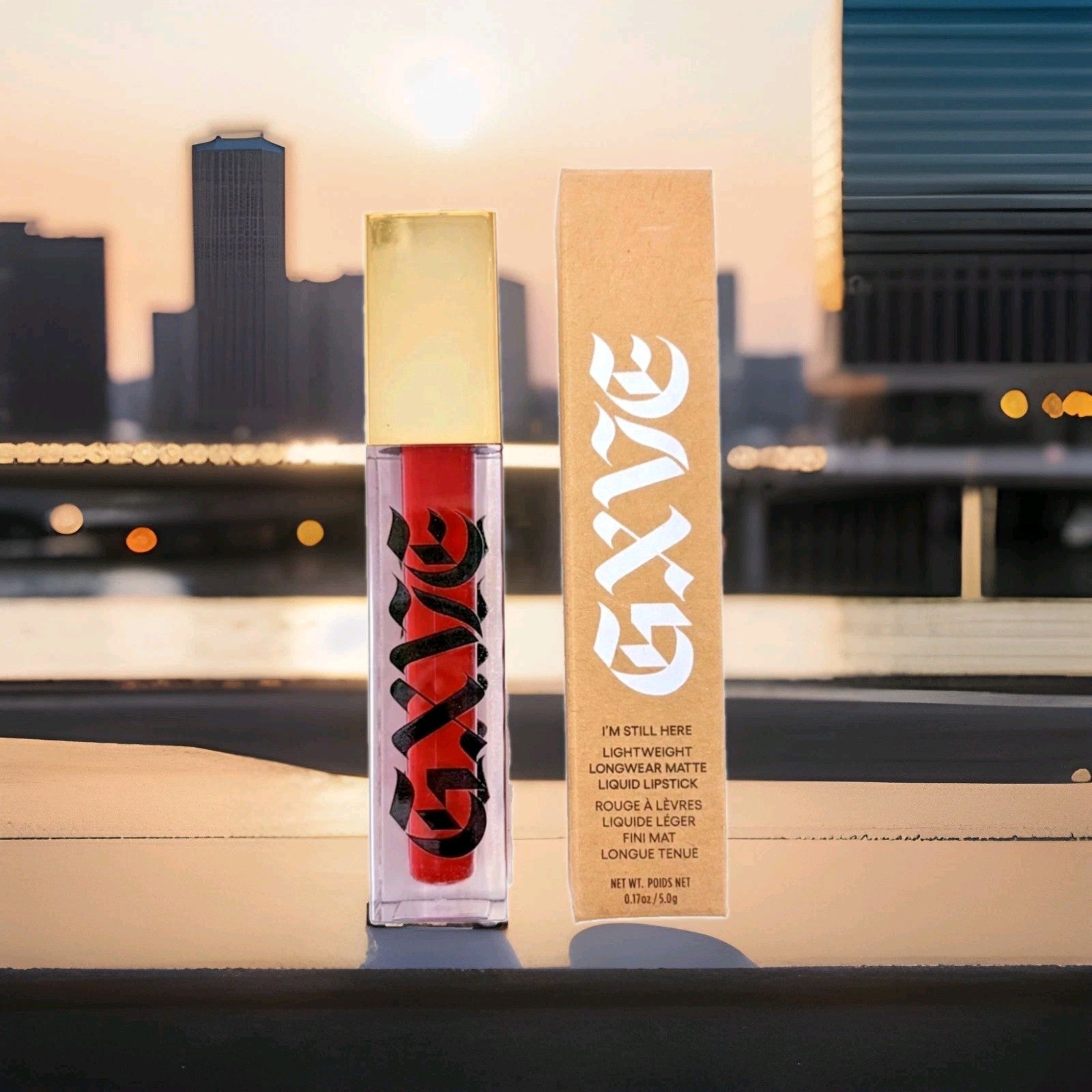 GXVE I'm Still Here Long-wear Matte Liquid Lipstick Original Recipe Red New Box