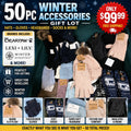 50-Piece Winter Accessories Reseller Lot – BEARPAW Hats Gloves & Socks