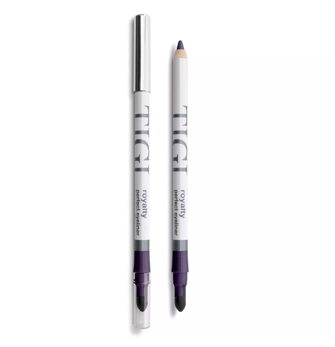 2 TIGI Cosmetics Perfect Eyeliner, Royalty 0.04 Ounce Ea Dual End Navy/ Purple 0