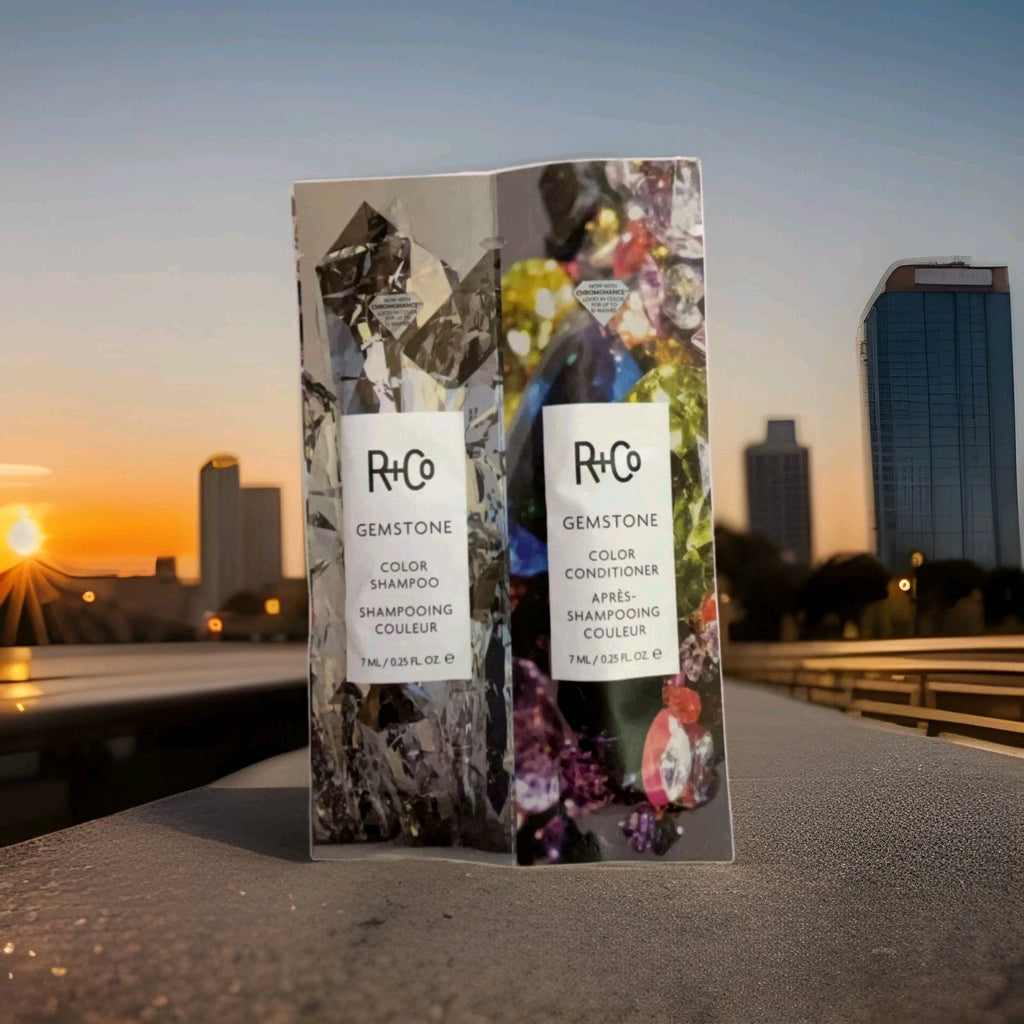 R+Co Gemstone Color Shampoo & Conditioner Samples Lot of 12 – Travel 7ml .25oz